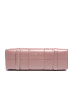 Chloe Mauve Leather Medium Woody Tote Bag