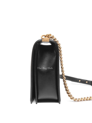 Chanel Black Caviar Le Boy Old Large Bag GHW