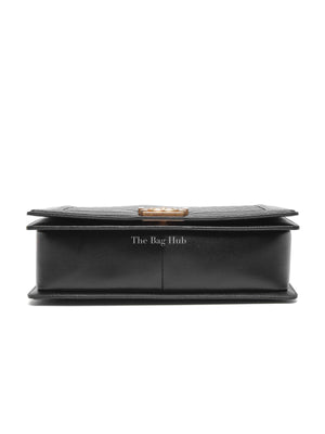 Chanel Black Caviar Le Boy Old Large Bag GHW