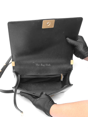 Chanel Black Caviar Le Boy Old Large Bag GHW