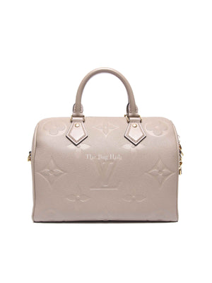 Louis Vuitton Dune Empreinte Monogram Leather Giant Speedy Bandouliere 25 Bag