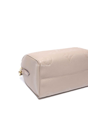 Louis Vuitton Dune Empreinte Monogram Leather Giant Speedy Bandouliere 25 Bag