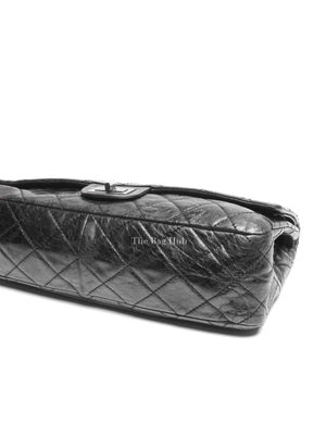 Chanel Black Quilted Leather Reissue 2.55 Classic 228 Maxi Flap Bag