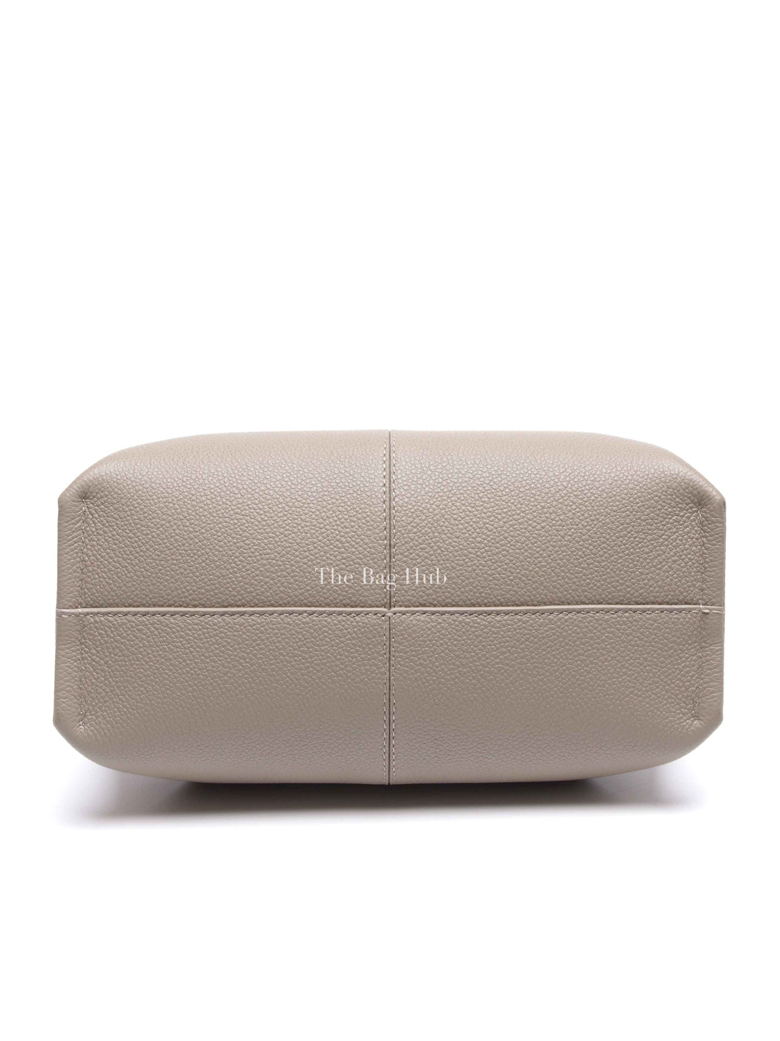 Polene Taupe Leather Numero Neuf Mini Bag