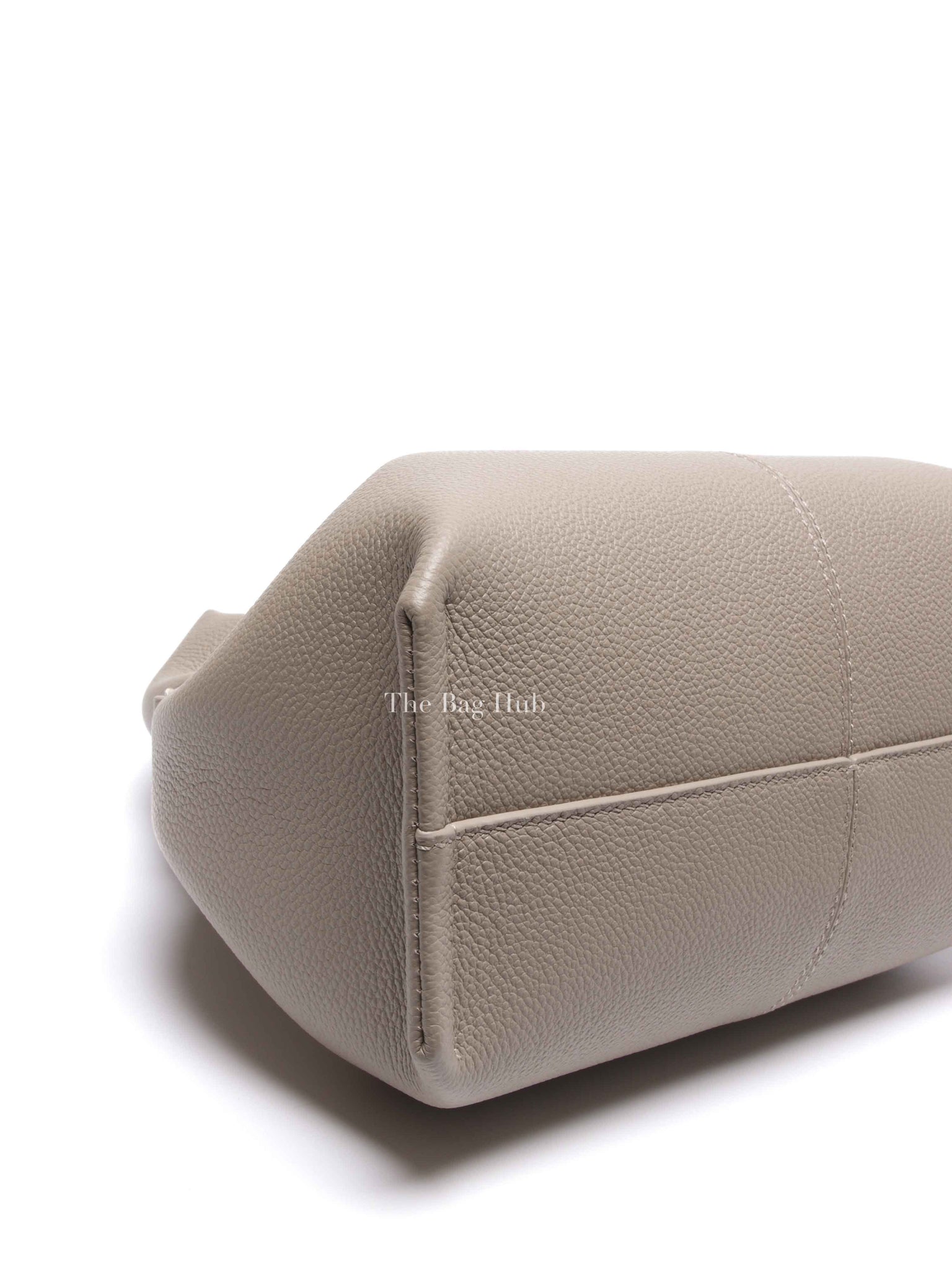 Polene Taupe Leather Numero Neuf Mini Bag