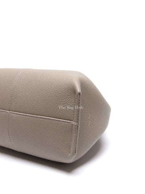 Polene Taupe Leather Numero Neuf Mini Bag
