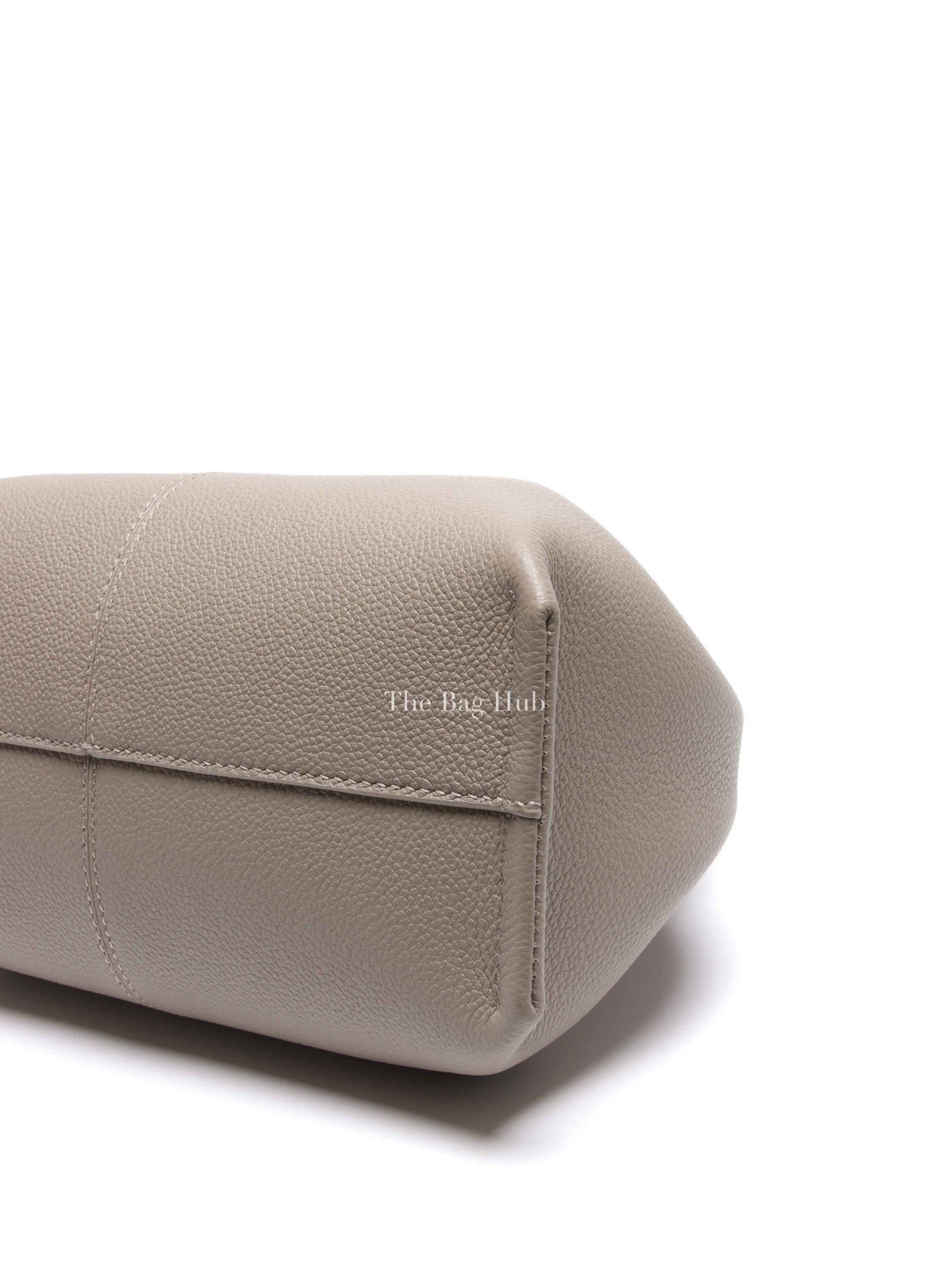 Polene Taupe Leather Numero Neuf Mini Bag