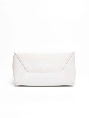 Balenciaga Off White Leather Chain Tote Medium Bag