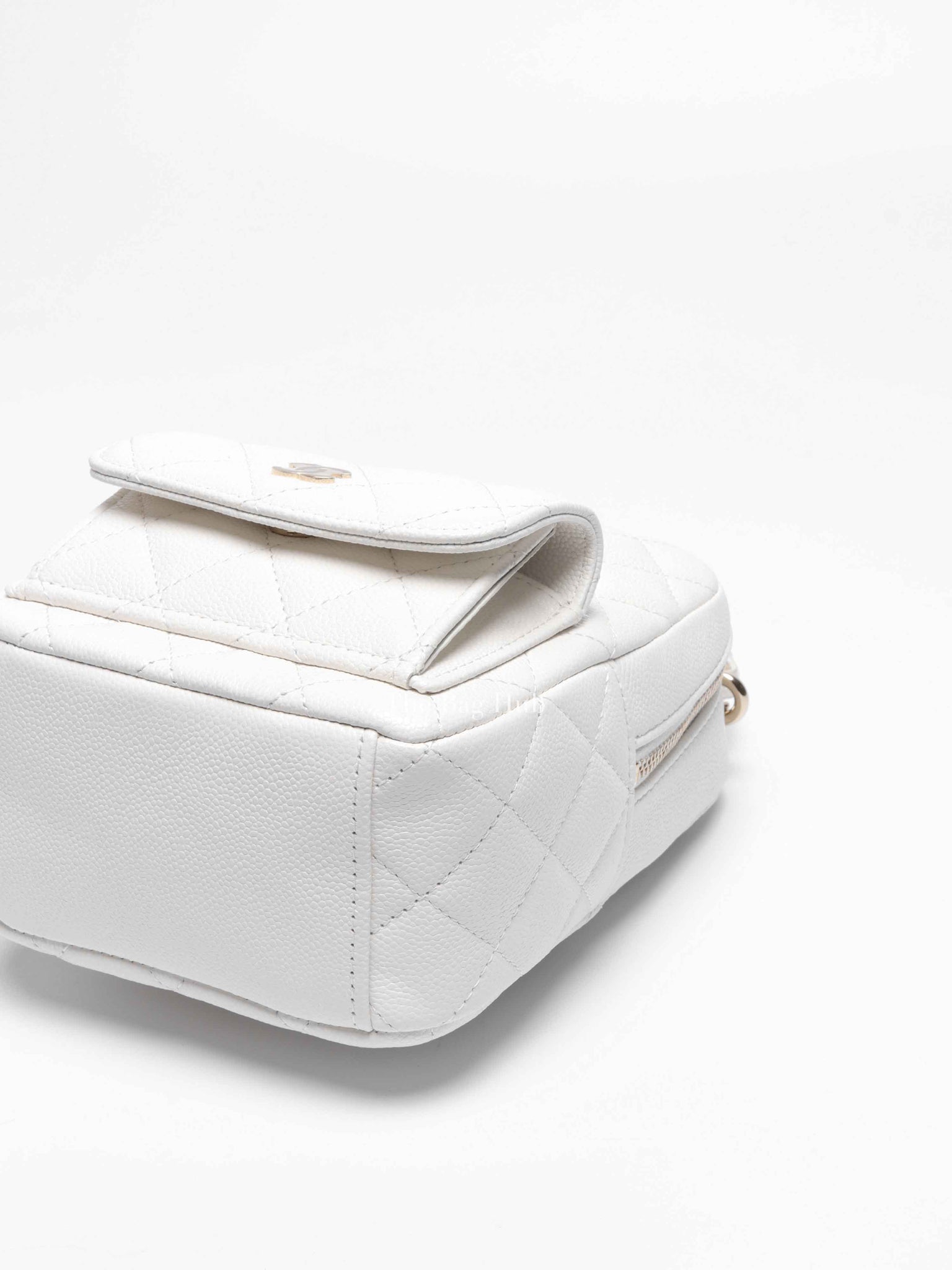 Chanel White Caviar C24 Mini Backpack