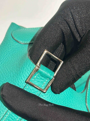 Hermes Vert Taurillon Clemence Picotin 18 Bag PHW