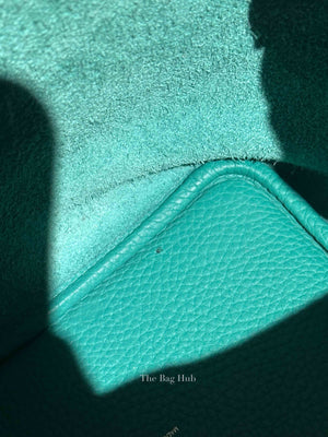 Hermes Vert Taurillon Clemence Picotin 18 Bag PHW