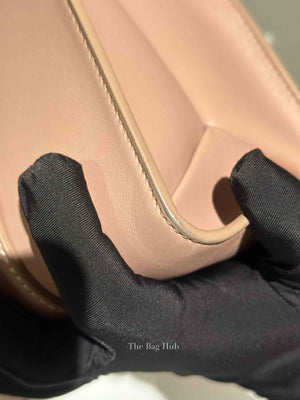 Chloe Mauve Leather Medium Woody Tote Bag
