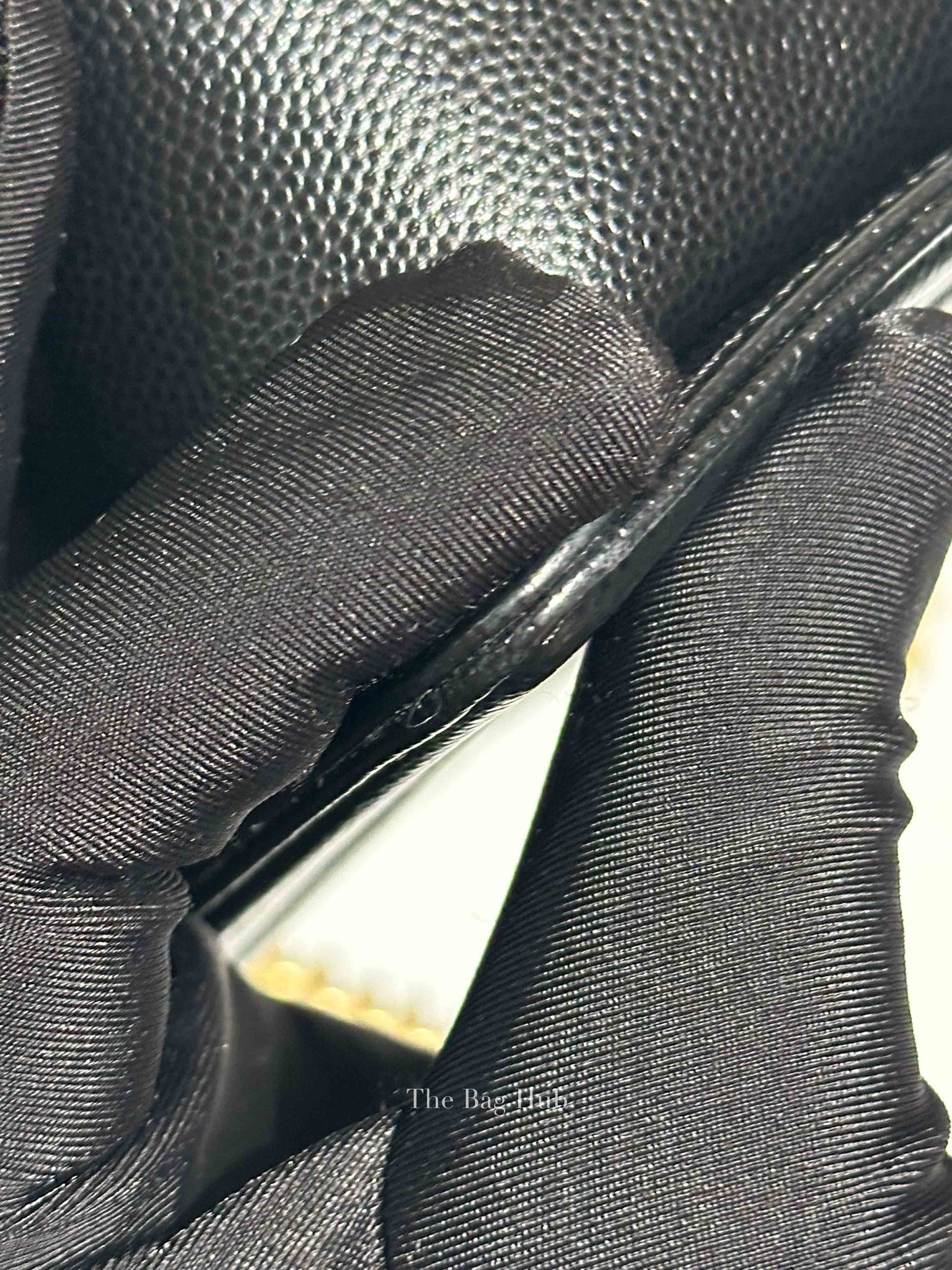 Chanel Black Caviar Le Boy Old Large Bag GHW