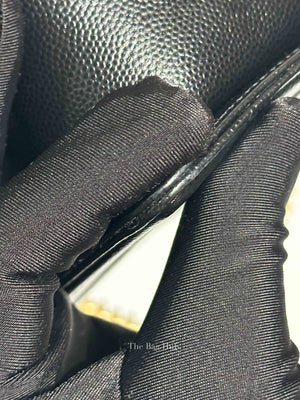 Chanel Black Caviar Le Boy Old Large Bag GHW