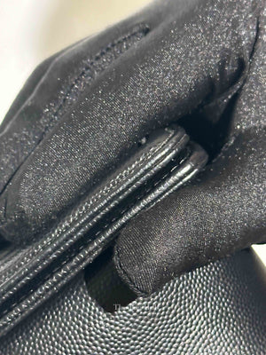 Chanel Black Caviar Le Boy Old Large Bag GHW