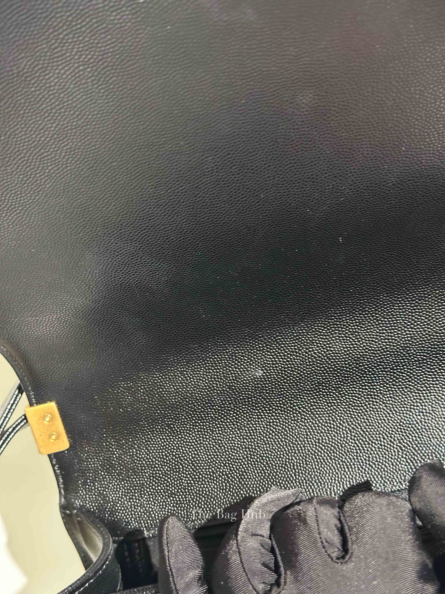 Chanel Black Caviar Le Boy Old Large Bag GHW