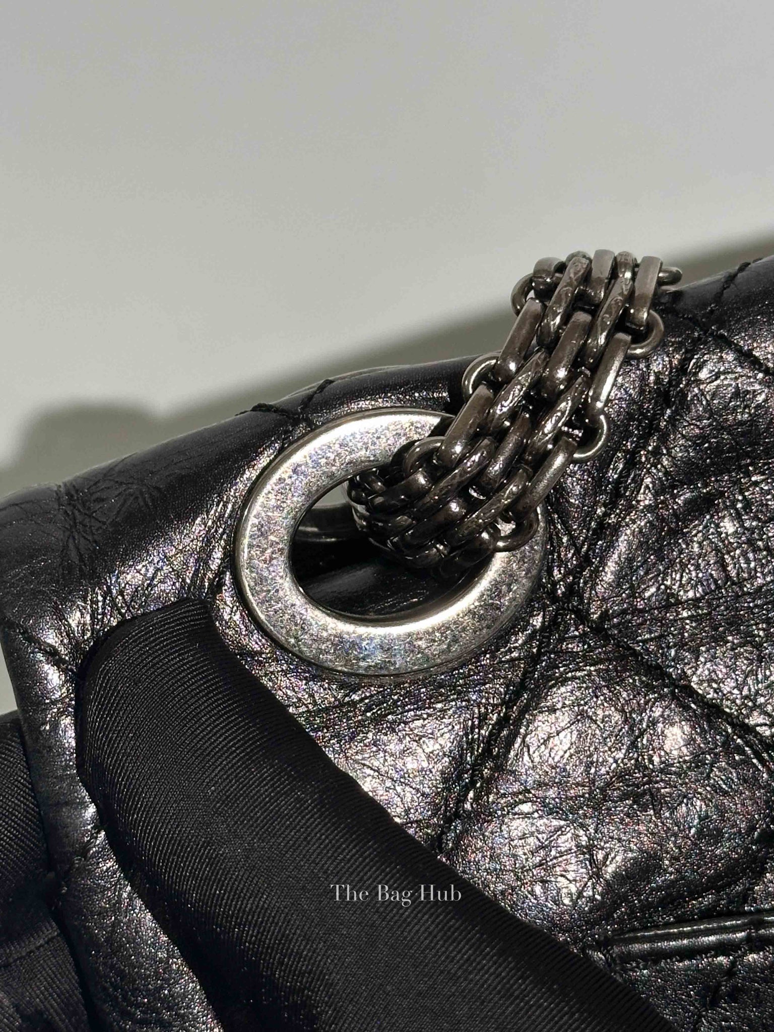 Chanel Black Quilted Leather Reissue 2.55 Classic 228 Maxi Flap Bag
