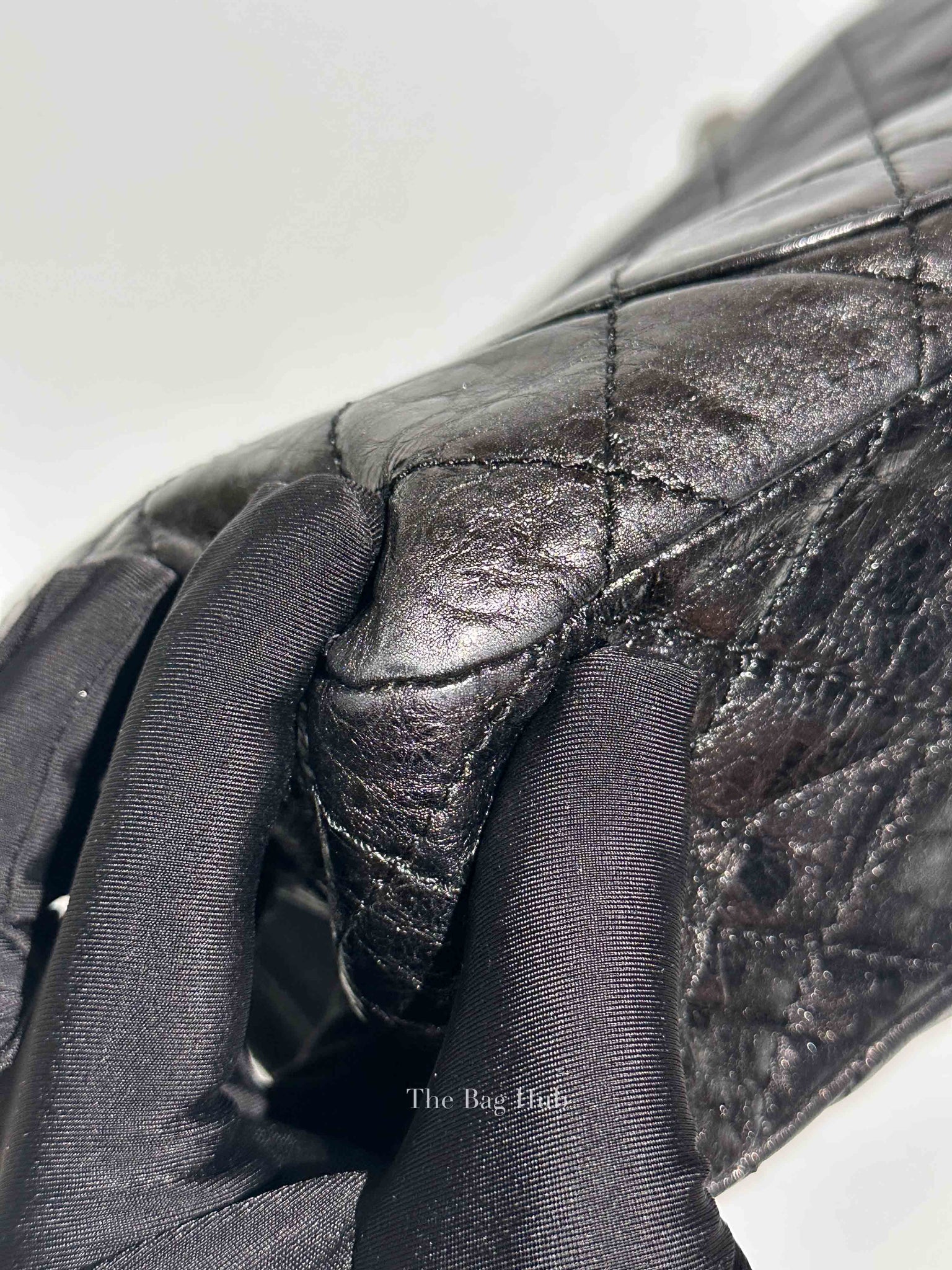 Chanel Black Quilted Leather Reissue 2.55 Classic 228 Maxi Flap Bag