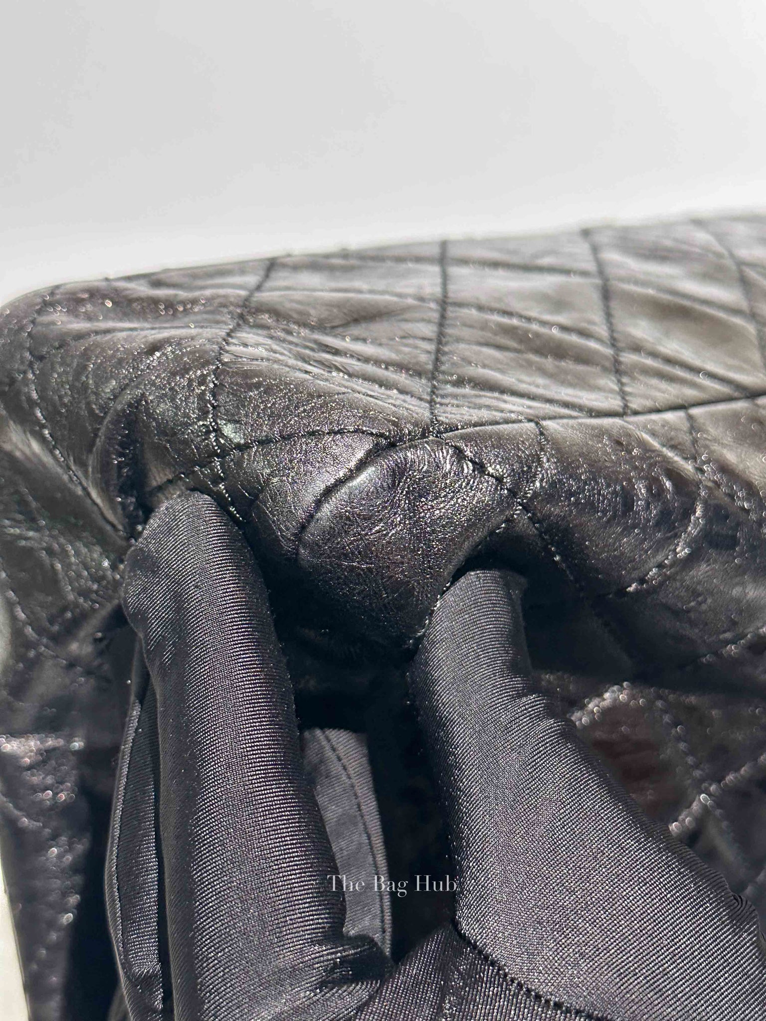 Chanel Black Quilted Leather Reissue 2.55 Classic 228 Maxi Flap Bag