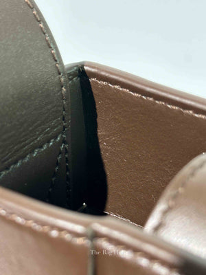 Bottega Veneta Brown Intercciato Calfskin Crossbody Bag