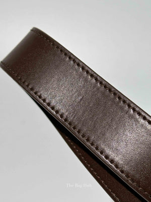 Bottega Veneta Brown Intercciato Calfskin Crossbody Bag