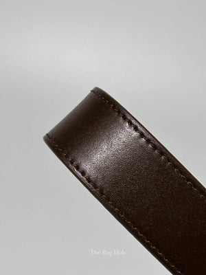 Bottega Veneta Brown Intercciato Calfskin Crossbody Bag