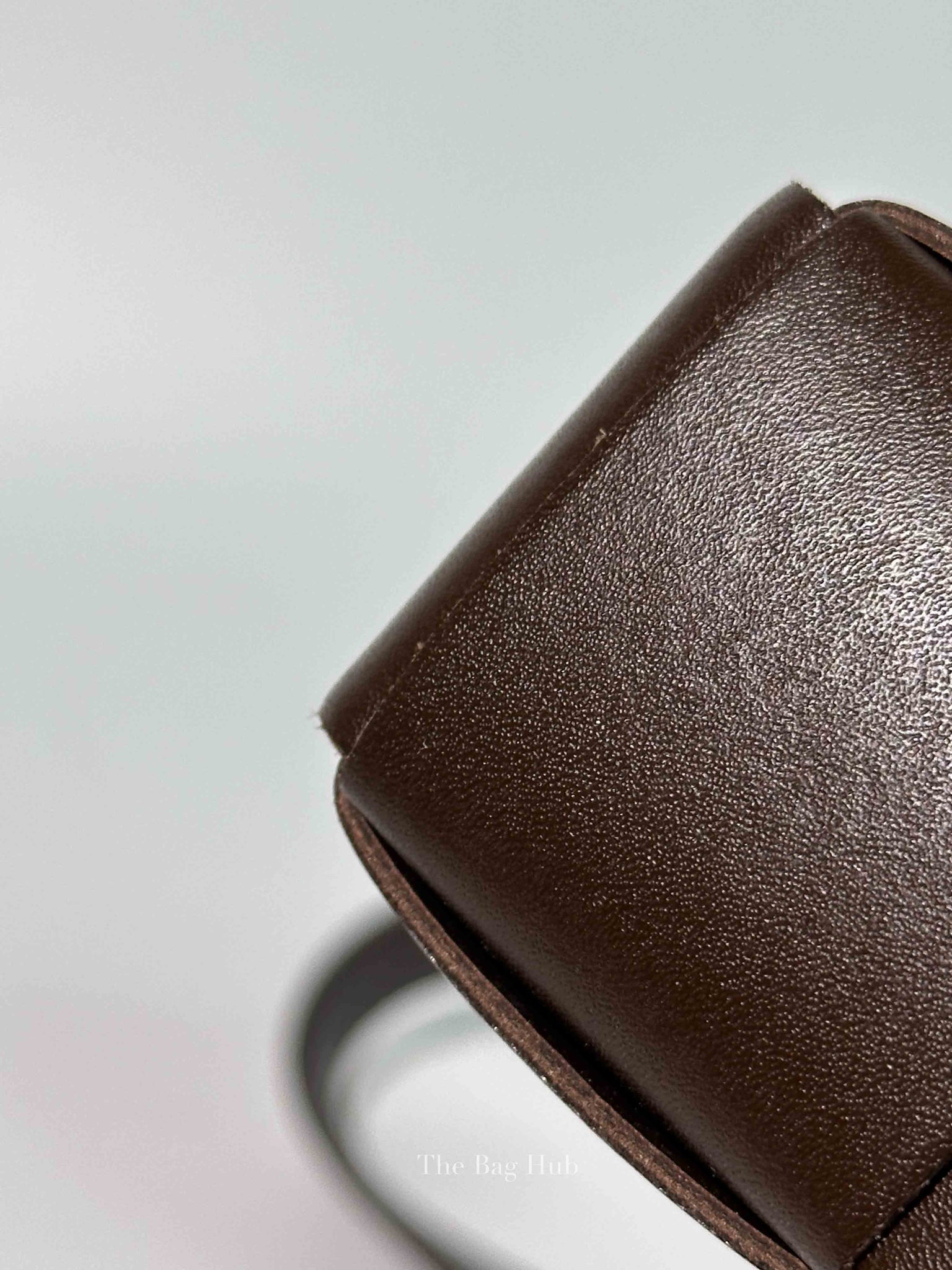 Bottega Veneta Brown Intercciato Calfskin Crossbody Bag
