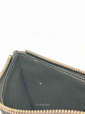 Bottega Veneta Black Intrecciato Calfskin Bill Pouch