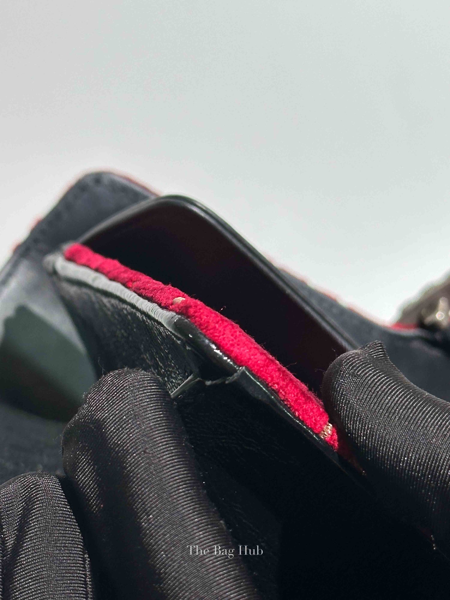 Gucci Red/Black Velvet GG Monogram Dionysus Small Shoulder Bag