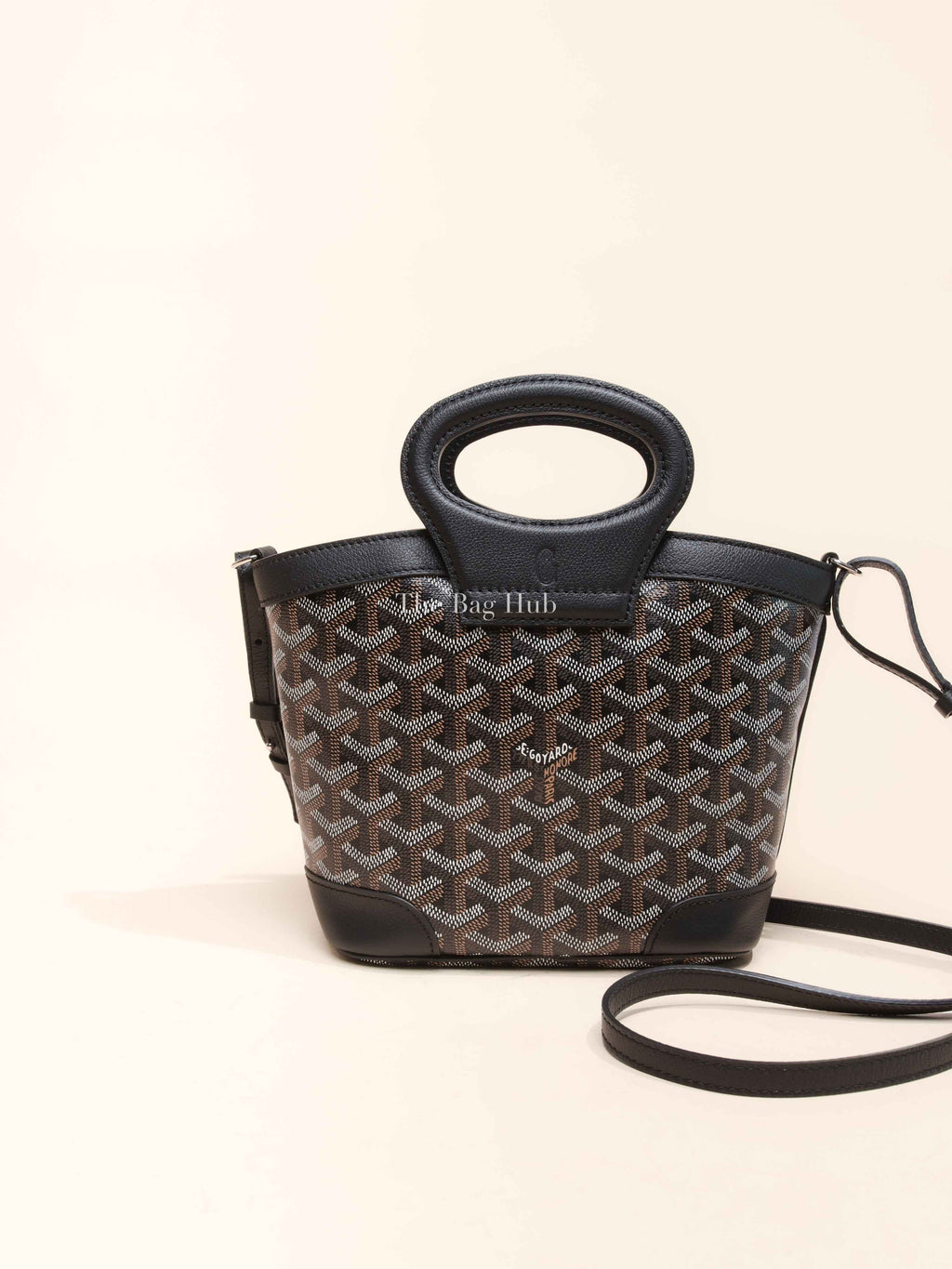Goyard Black Goyardine Beluga Mini Bag
