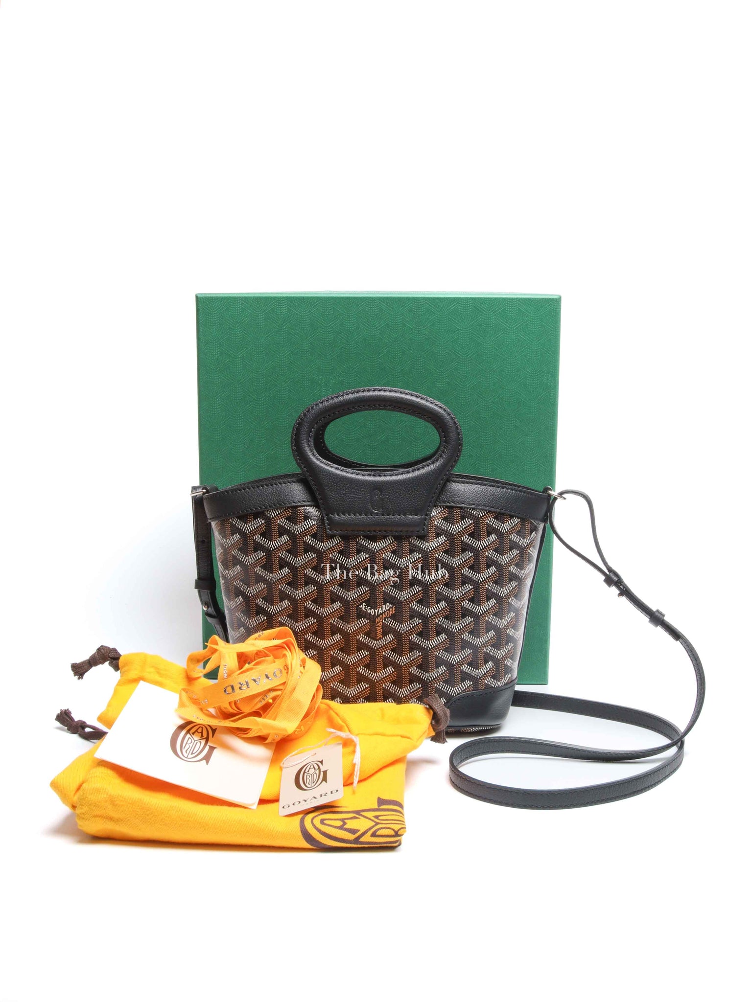 Goyard Black Goyardine Beluga Mini Bag