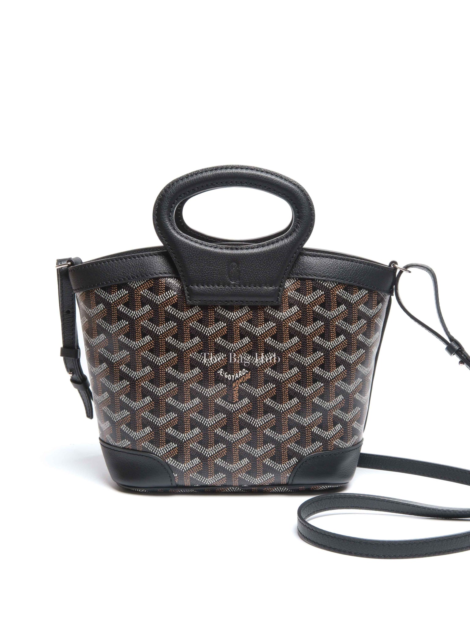 Goyard Black Goyardine Beluga Mini Bag
