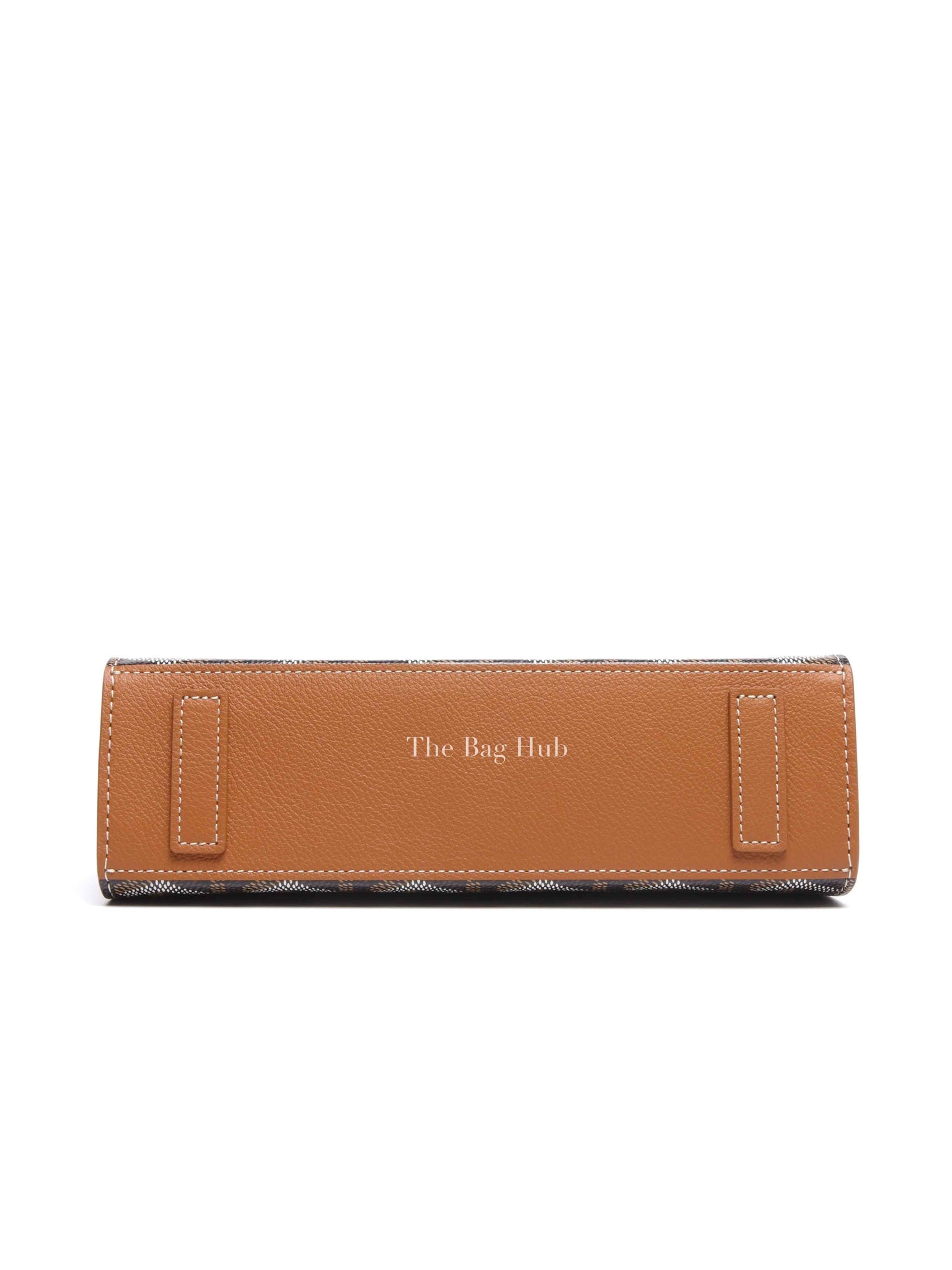 Goyard Black/Tan Canvas/Leather Rouette Structure PM Bag