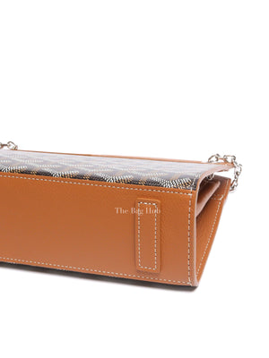 Goyard Black/Tan Canvas/Leather Rouette Structure PM Bag