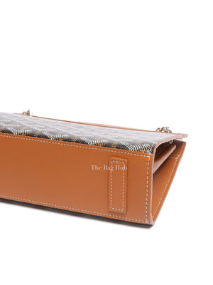 Goyard Black/Tan Canvas/Leather Rouette Structure PM Bag