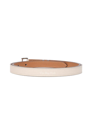 Hermes Craie Leather Pop H 15mm Belt 85/33.5