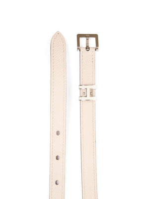 Hermes Craie Leather Pop H 15mm Belt 85/33.5