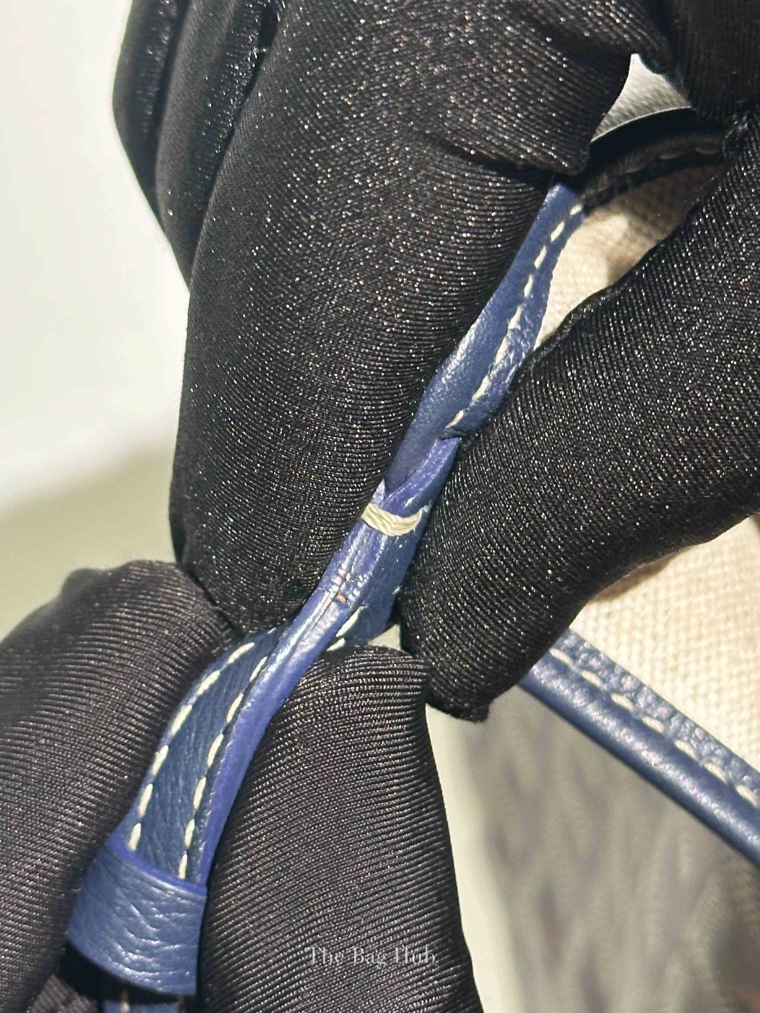 Goyard Bleu Marine Canvas St. Louis PM Bag