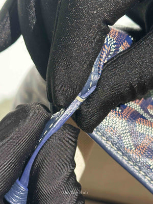 Goyard Bleu Marine Canvas St. Louis PM Bag