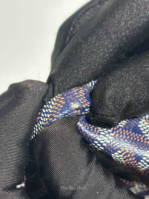 Goyard Bleu Marine Canvas St. Louis PM Bag