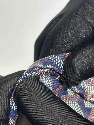 Goyard Bleu Marine Canvas St. Louis PM Bag