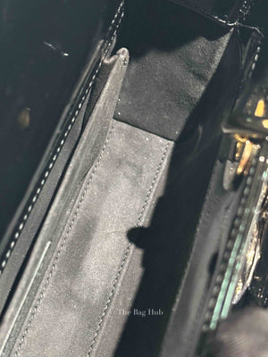 Dior Black Patent Cannage Calfskin Medium Lady D-Joy Bag