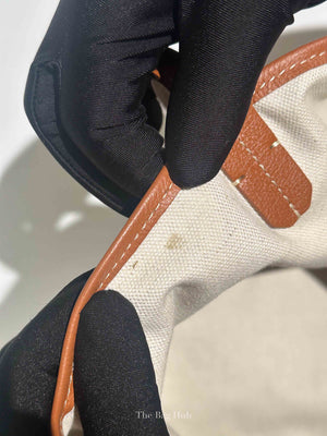 Goyard Black/Tan Canvas St. Louis PM Tote Bag