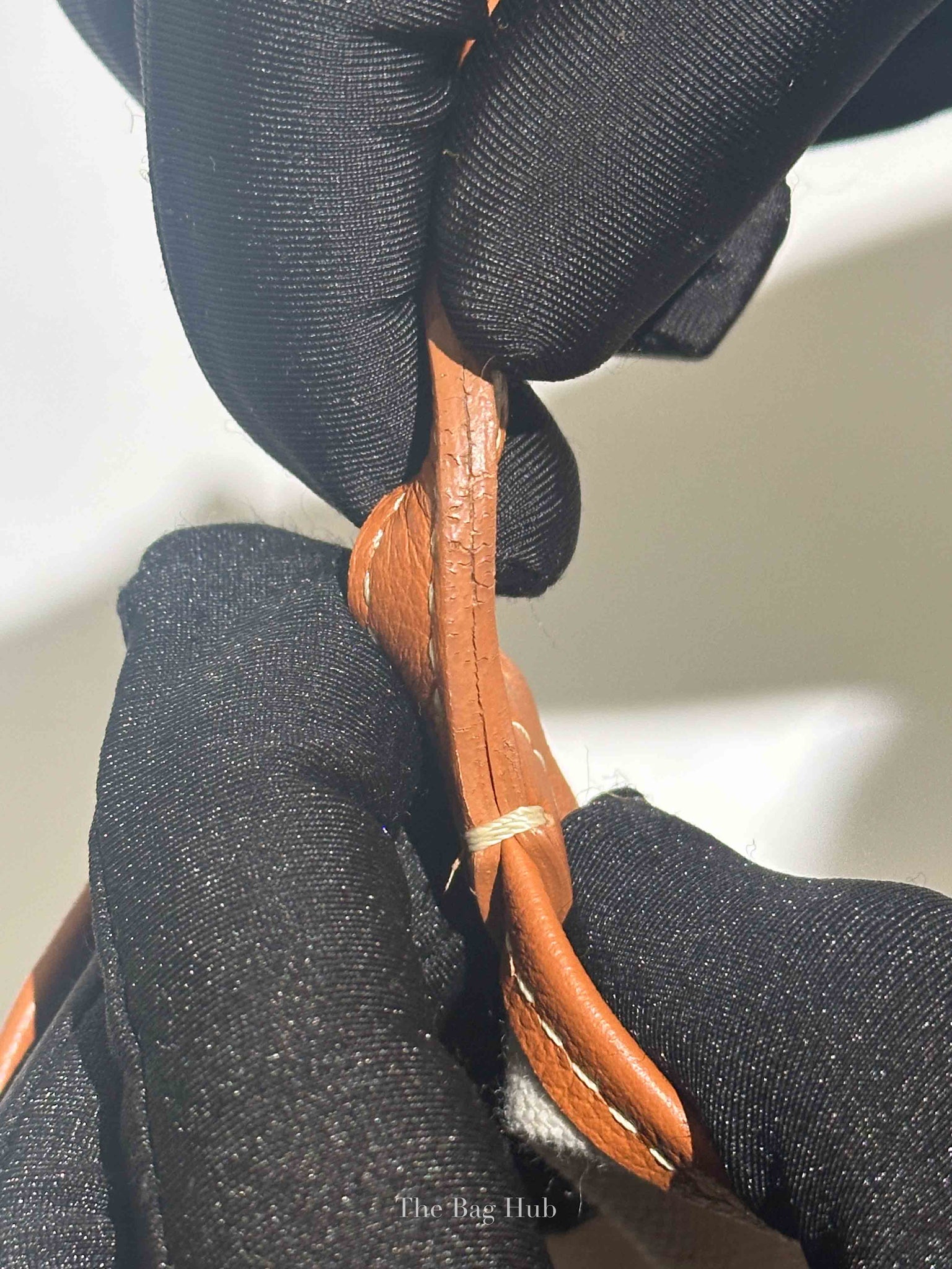 Goyard Black/Tan Canvas St. Louis PM Tote Bag