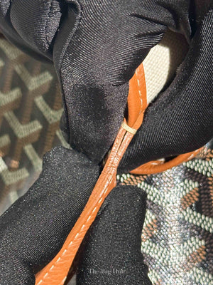 Goyard Black/Tan Canvas St. Louis PM Tote Bag