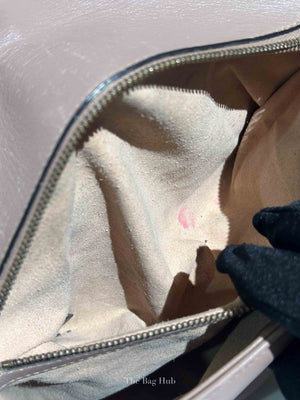 Gucci Taupe Leather GG Marmont Medium Shoulder Bag