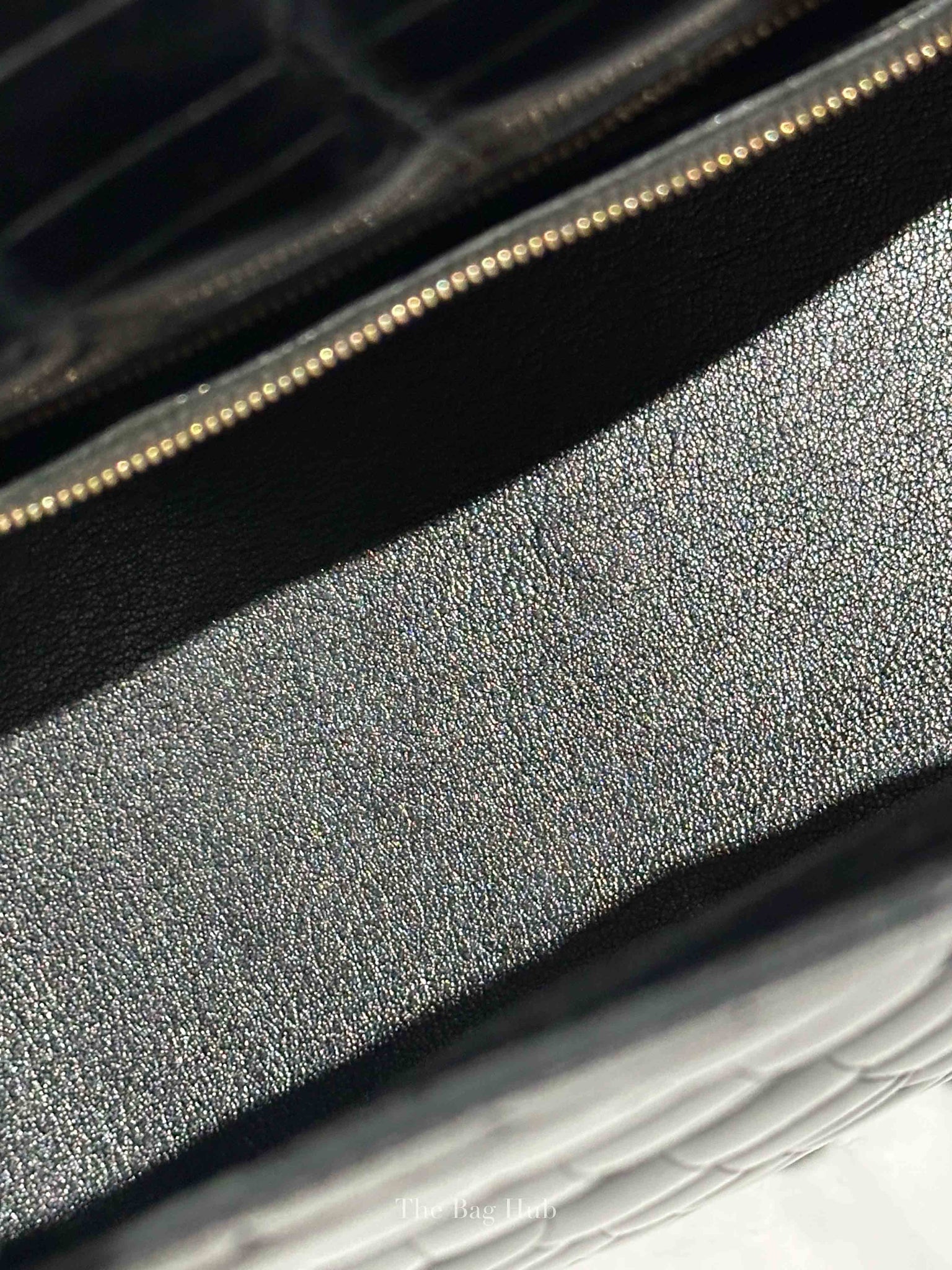 Hermes Black Shiny Alligator Kelly 35 Bag GHW