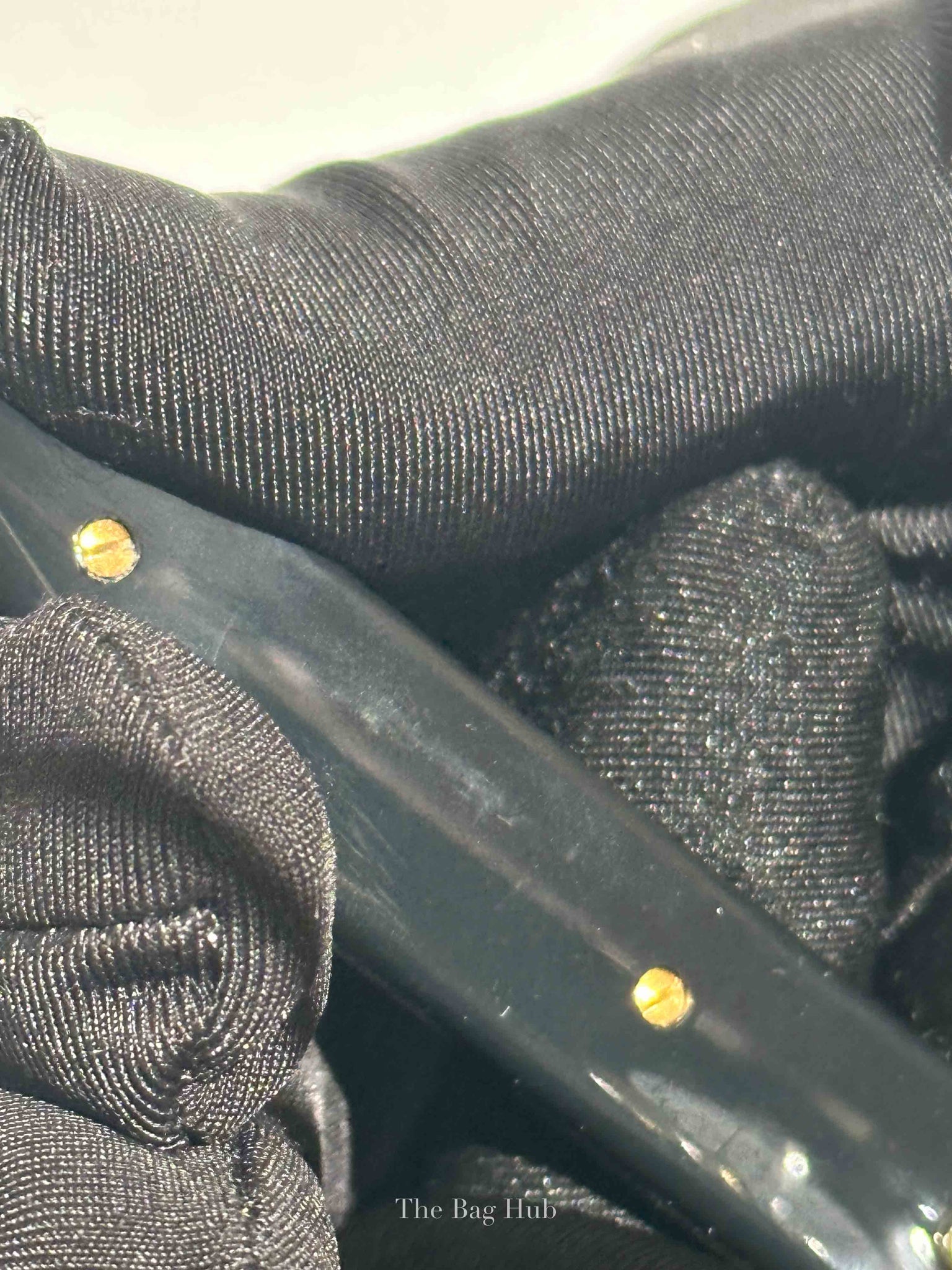 Fendi Black/Gold Plastic/Metal Fendigraphy Shield Sunglasses