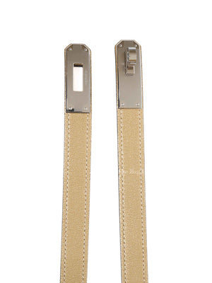 Hermes Dore Chamkilight Chevre Kelly Pocket 18 Belt PHW