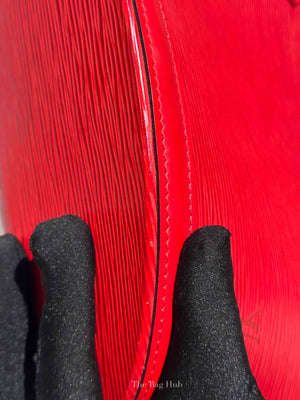 Louis Vuitton Red Epi Leather Saint Jacques PM Bag Long Straps